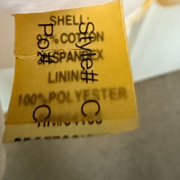 Calvin Klein Yellow Fit & Flare Dress Tie Waist Wedding Guest Banquet S 6 (Est) - Picture 5 of 10